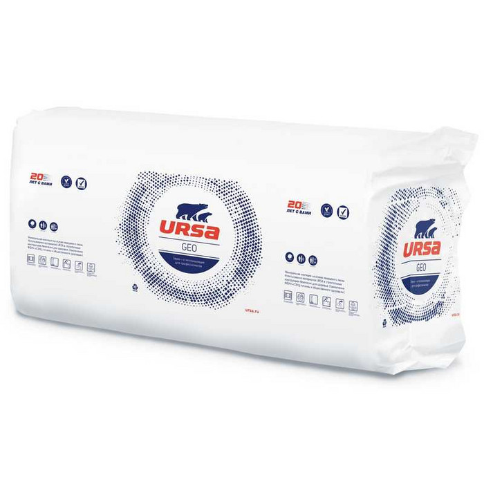 Утеплитель Урса Geo П-20 80х600х1250